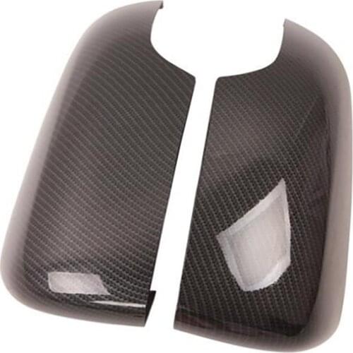 Carbon Fiber Car Rear View Mirror Cover for Ford Ranger Everest 2012-2021 Side Door Mirror Cover Trim Decor Accessories