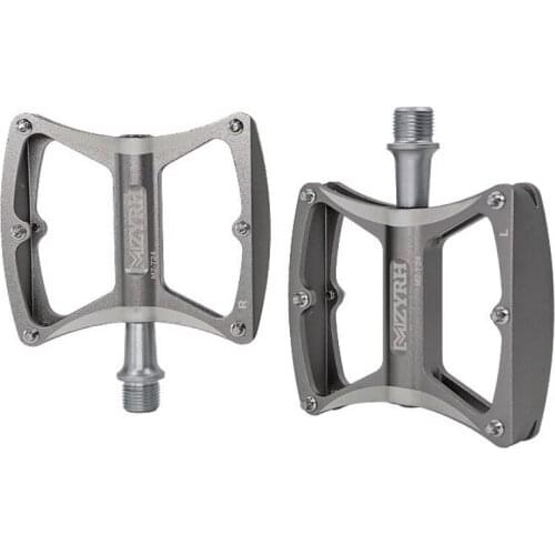 Bicycle Anti-Slip Foot Pedals Aluminum Alloy Hollow Bearing Foot Pedal Ultra-light MTB Road Cycling Flat Platform Pedal