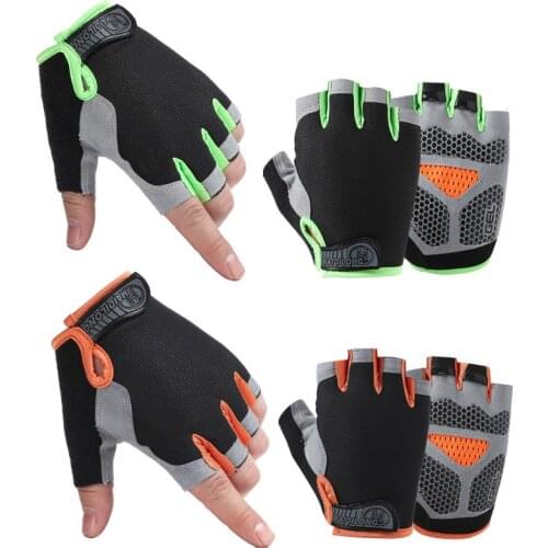 Bike Bicycle Gloves Men Women Mtb Road Riding Gloves Anti-Slip Anti-Sweat Gloves Breathable Cycling Sports Glove Half Finger