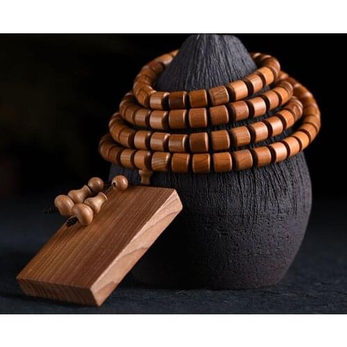 Transfer beads barrel beads wenwan 108 buddha beads bracelet rosary necklace necklace bracelet rosary men and women