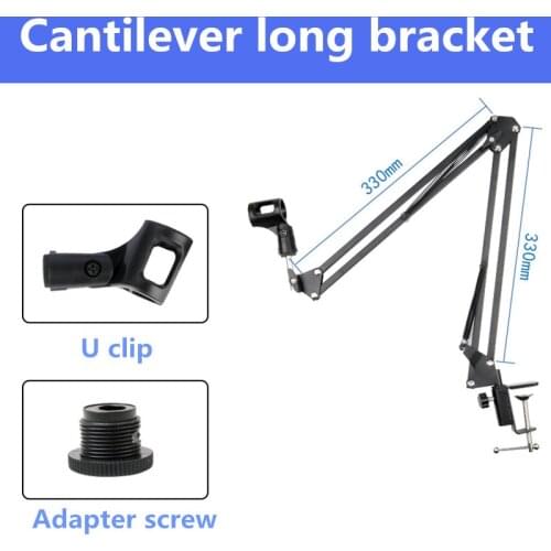 Adjustable Desktop Clamp Suspension Boom Scissor Arm Mount Stand Holder for Logitech Webcam C922 C930E C930 C920 C615