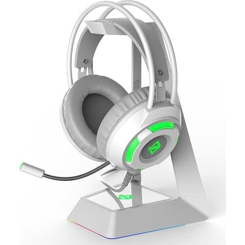 LED Backlight 3.5MM Gaming Headphones USB Computer Headset Stereo Gaming Earphones With Microphone For Game XBox PS4 PC Laptop