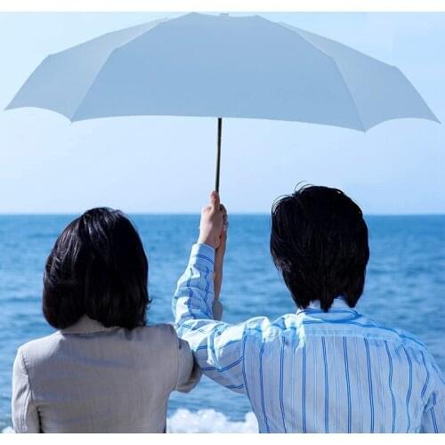 MLGB Folding Travel Umbrella 6 Ribs Mini Umbrella Small UV Umbrella with Capsule Case Mini Anti-UV Umbrella Fast Dry Compact