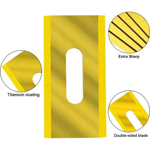 30pcs Lawn Mower Blade Trimmer Replacement Stainless Steel Blades for Husqvarna DIY Robot Cutting Machine Lawnmower Garden Tools