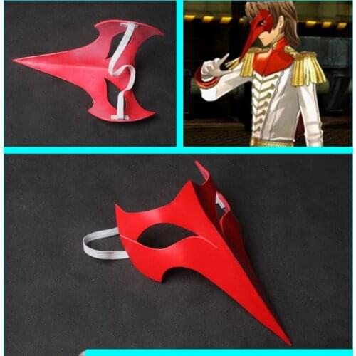 Anime Persona 5 GoroAkechi Mask Cosplay Replica Prop Cos Role Carnival Party Funny Masks Decoration Accessories