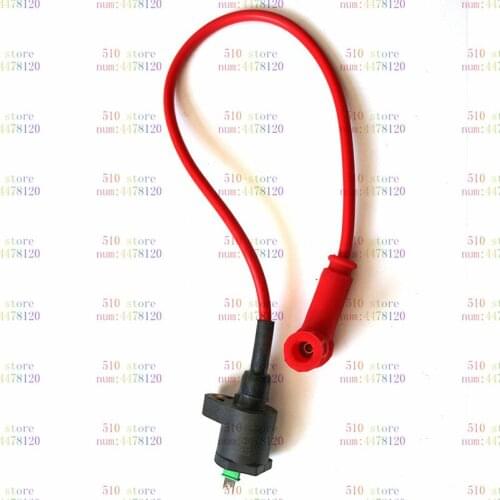 Free shipping newest red Replacement Racing Ignition Coil Pitbike Coil For Chinese Pit Bike Dirt Bikes 140cc 150cc 160cc Pitbike