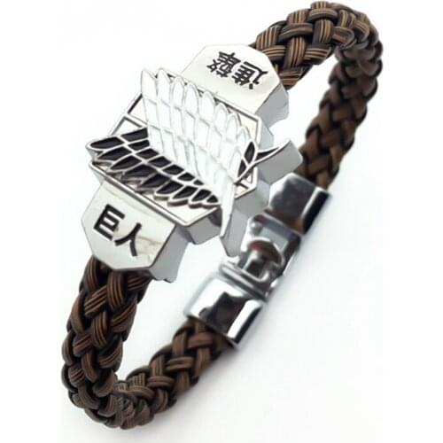Attack Giant Rope Bracelet Handmade Bracelet Student Paragraph Punk Bracelet Accessories