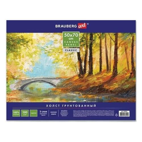 BRAUBERG Primed Canvases