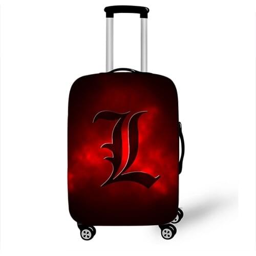 Anime Death Note Luggage Cover Elastic Suitcase Protective Cover For Travel Bag Anti-Dust Trolley Case Protective Cover