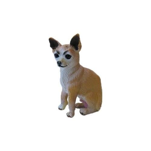 Home decoration dog toys toy Chihuahua Animal Simulation Doll Home Decoration Dog Toys Cute Puppy Dog Model