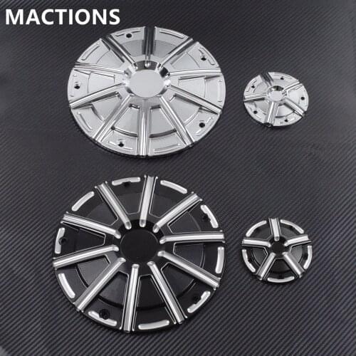 Chrome Black Derby Cover Timer Timing Cover CNC Engine Cover For Harley Touring Road King Street Glide 1999-2017 Twin Cam Model