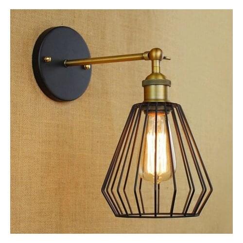 IWHD Retro Edison Loft Style Iron Vintage Wall Light Fixtures For Home Industrial Wall Lamp Sconce Indoor Lighting Lampara