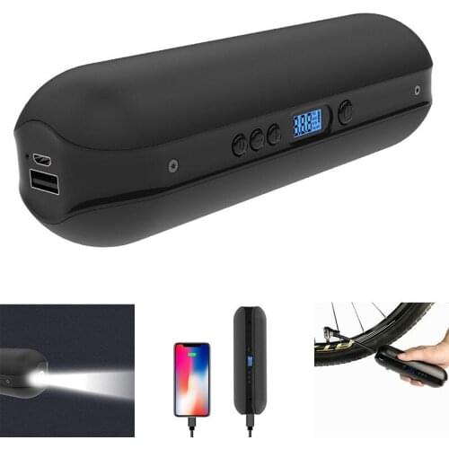 DUUTI Brand Hot Sale Multi-functional Portable Cycling Bike Air Pump Tyre Tire Ball Double Stroke Gas Mouth Bicycle Pump Tools