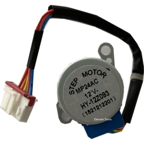 MP24AC / MP24AD 12V Air conditioning hang up Double pendulum sweep wind board Synchronous Step motor