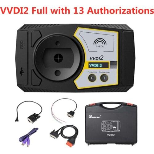 Xhorse VVDI2 Full Kit V6.7.0 with OBD48 + 96bit 48 + MQB + B-MW FEM/BDC ,including 13 full Activated Software