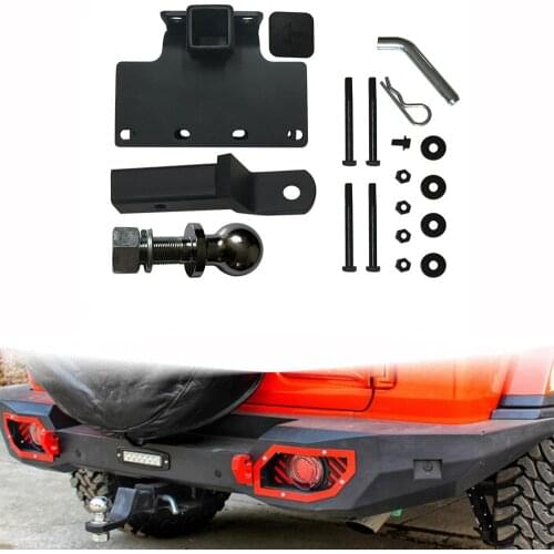 JL1131 rear trailer hook for jeep for wrangler JL 2018+ Steel hook strong rear trailer hook LANTSUN