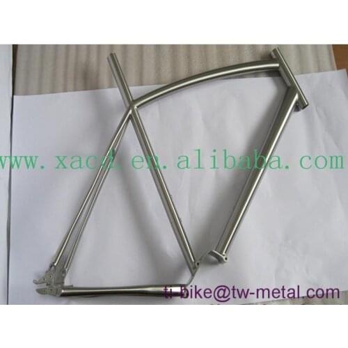 Huge Titanium Track Bicycle Frames Customized Titanium Pinion Gear Box Bike Frame with Bosich motor bracket XACD bike frames