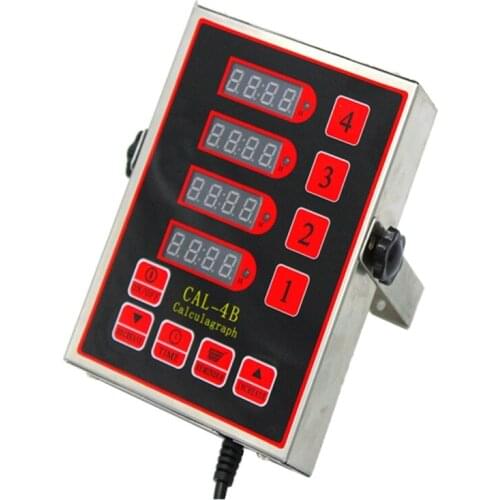 4-Channel Restaurant Kitchen Timer Countdown Loud Alarm Cooking Reminder EU US 449C