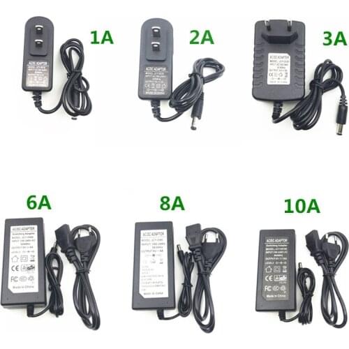 AC 110-240V DC 5V 6V 8V 9V 10V 12V 15V 0.5A 1A 2A 3A Universal cargador de suministro de adaptador de la UE nos tiras de luz LED