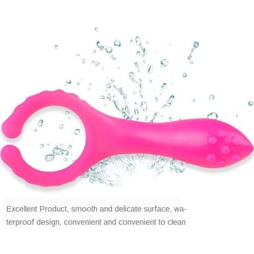 Vibrating Clip New Silicone G spot Stimulate Vibrators Dildo Nipple Clip Masturbate vibrator Adults Sex Toys