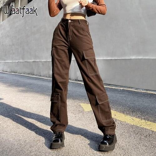 Waatfaak Women's Straight Trousers