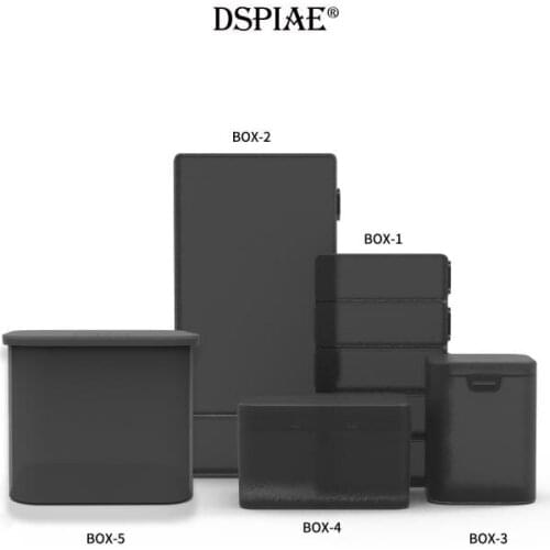 Model tool Parts Accessories Paint Storage Box Phantom through gray, matte texture, a variety of options Storage box Organizing