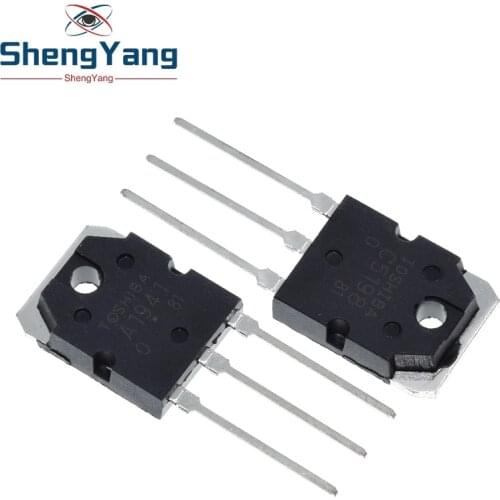 1pairs 2SC5198 2SA1941 TO3P ( A1941 + C5198) TO-3P Transistor original authentic