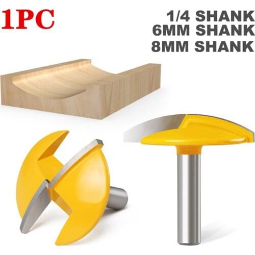 1pc 12.7mm 1/2" Shank Classical 1.65" Radius & 1-3/4" Wide Small Bowl Plunge Wood Router Bit Carbide Cutters Woodworking Tools