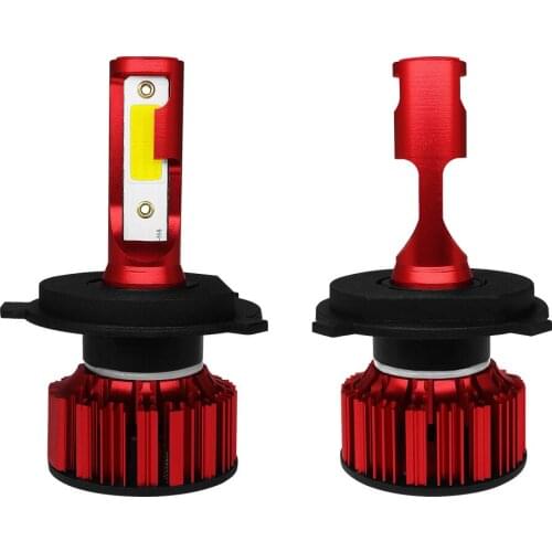 2Pcs Q1 Car LED Headlight H4 H7 H11 COB Lamp Beads 6000LM Headlight 6000K Car LED Car Light Fog Light Bulb