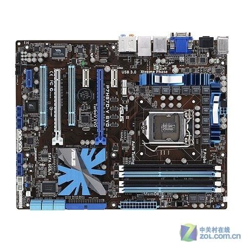 Free shipping original motherboard ASUS P7H57D-V EVO DDR3 LGA 1156 for I5 I7 CPU USB2.0 USB3.0 16GB Desktop motherborad