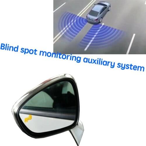 Car BSD BSM BSA Blind Area Spot Warning Drive Mirror Rear Radar Detection System For DS 3 2009~2016