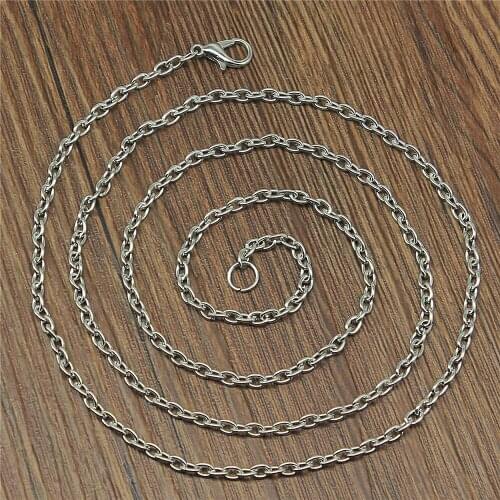 10pcs 70cm/ 45+5cm/ 43+5cm Chain With Lobster Clasp Necklace Chain Jewelry Accessories DIY Jewelry Making