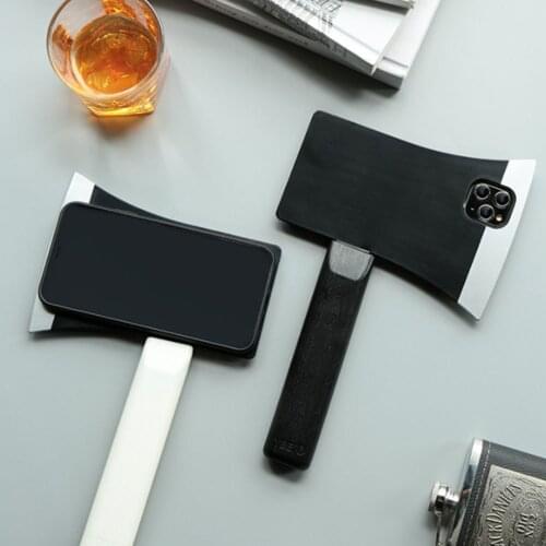 Funny Axe Phone Case For iPhone 11 Pro X XR XS Max 7 8 Plus SE 2020 Luxury Creativity Soft Moible Phone Case Back Cover Coque