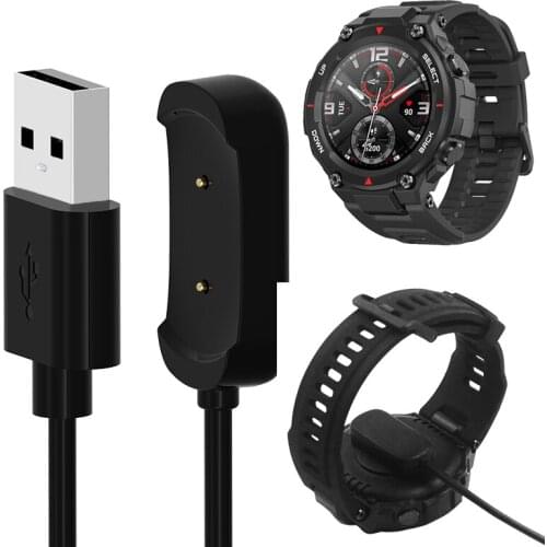 Dock Charger Adapter USB Charging Cable Base Cord Wire for Xiaomi AMAZFIT T-ReX A1918 Sport Watch GTR 42mm 47mm GTS Smartwatch