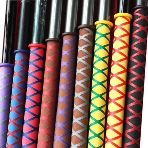 Double Color Flexibe Custom Skidproof Racket Shrink Tube Tools Handle Heat Shrink Tube Nonslip Grip Fishing Rod Heat Shrink Tube