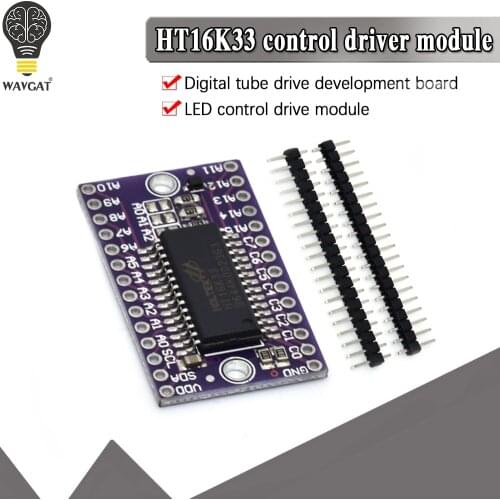 HT16K33 LED Dot Matrix Drive Control Module Digital Tube Driver