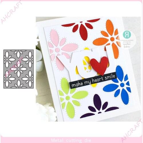 Petal Hollow Frame Metal Cutting Dies for DIY Scrapbooking Photo Album Decorative Embossing PaperCard Crafts Die2021