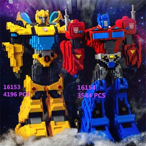 Mirco Blocks New Model Building Bricks Human Friend Alien Robot Brinquedos Educational Toys for Boy Gifts Jouets Juguetes Игру