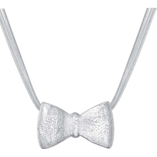 Fashion Jewelry Necklace Lady Wholesale Charm Silver Color Pendants For Women Fashion Jewelry Pendant AN464/acuaiuba