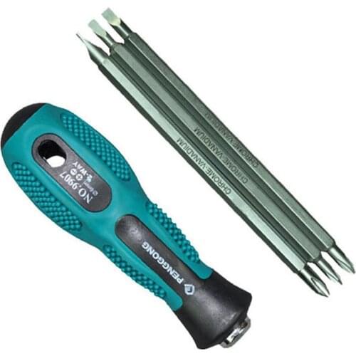 3in1 3 4 5mm Slotted Philips Screwdriver Double Head Magnetic Tip Cross Flat Head Screwdrivers set Repair Tool Kit Screw Driver