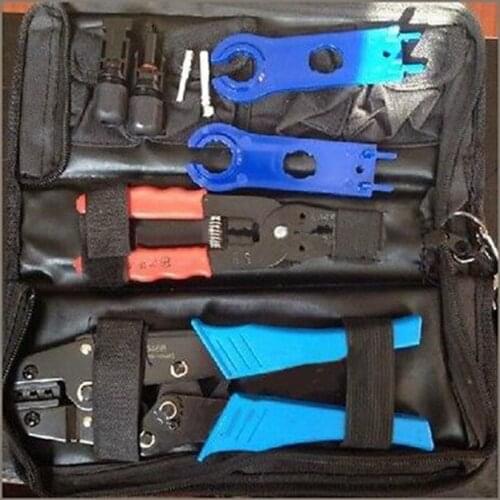 5pcs/lot MC4 Solar Panel Cable Connector Crimp Tool PV Crimping DIY Wire AWG 14 12 10 Solar Crimping Tool