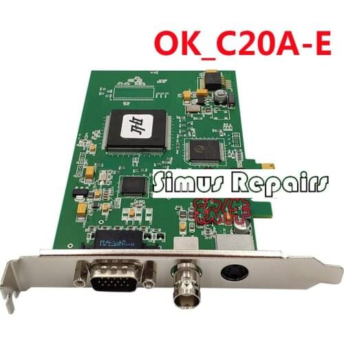 OK_C20A-E SD Image Capture Card AV/S-Video Medical Color B-mode Ultrasound Workstation Video Card
