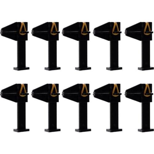 Kesoto 10pcs/set Plastic Nail Repair Clip Nail Tips Reshape Tool Nail Pincher Portable design Easy to oparate