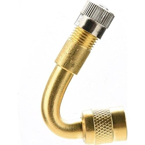 50% Hot Sales 45 Degree Angle Tyre Valve Extension Motorcycle Car Bicycle Valve Adapter