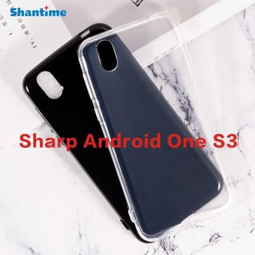 For Sharp Android One S3 Gel Pudding Silicone Phone Protective Back Shell For Sharp Android One S3 Soft TPU Case