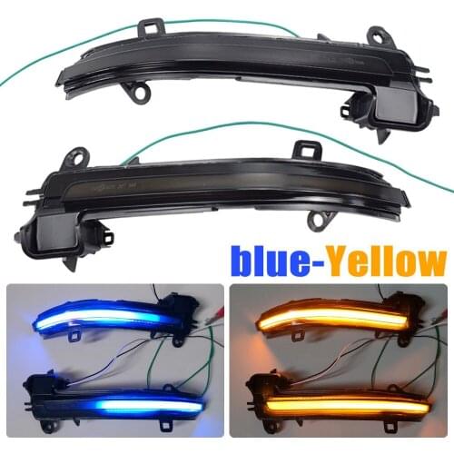 2pcs Dynamic Blinker For BMW F20 F30 F31 F21 F22 F23 F32 F33 F34 X1 E84 1 2 3 4 series LED Turn Signal Mirror Indicator Light