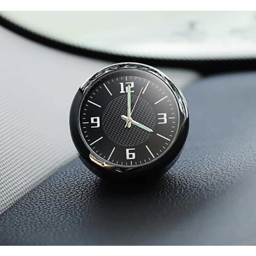 Luminous Car Clock Ornaments Auto Watch Air Vents Outlet Clip Decoration Auto Dashboard Time Display Clock In Car Accessories