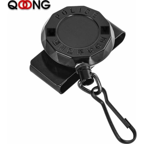 90CM Steel Wire Rope High Resilience Retractable Key Chain Anti Lost Easy To Pull Buckle Military Gun Rope Keychain Keyring H47