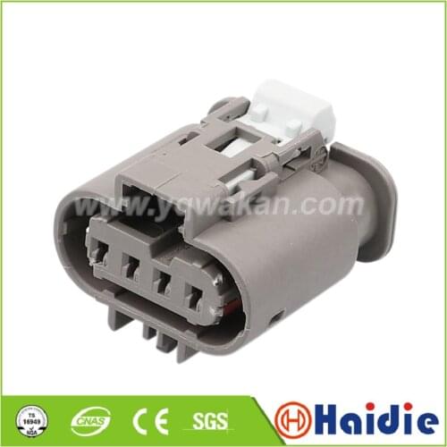2sets 4pin auto wiring harness plug cable electric plug connector 10010348
