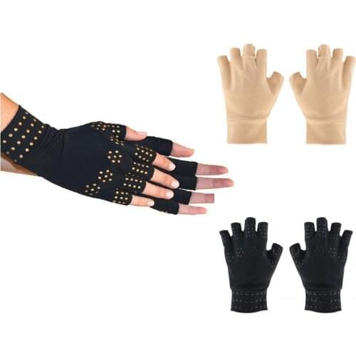 2 Pairs Washable Breathable Arthritis Compression Gloves Comfortable Support
